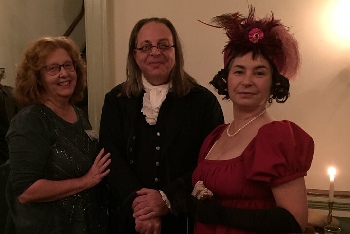 Lois visits with Ben and companion.